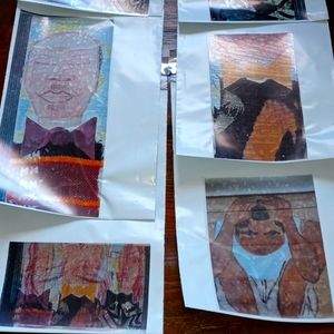 Polymailers with an African twist " The Brothers"